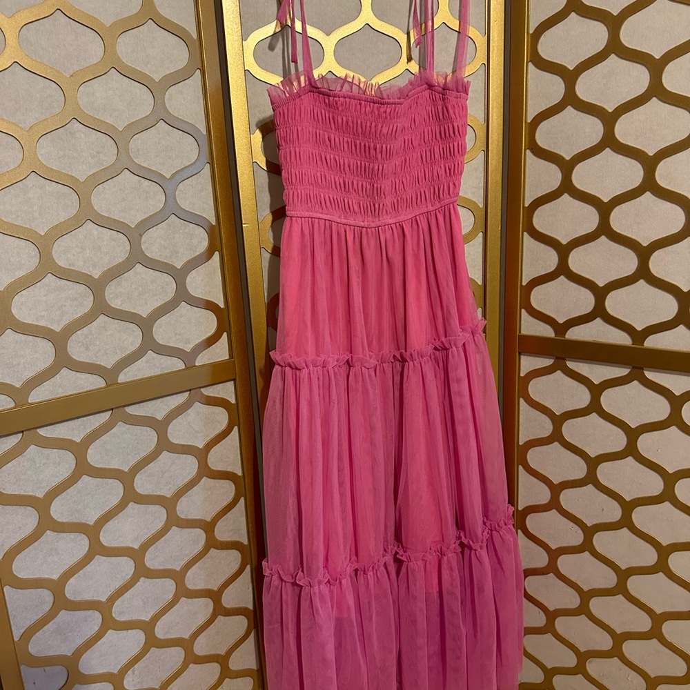Women’s pink tutu dress